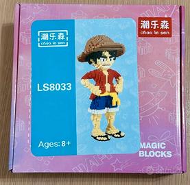 Mattoncini costruzioni One piece Luffy