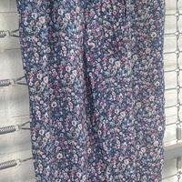Pantaloni leggeri donna a fiori taglia M