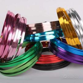 10 Metri Filo alluminio Piatto 5 mm