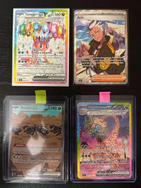 Lotto carte pokemon ita - set scintille folgoranti