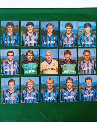Internazionale FC de Milan 1989 1990 Cartoline
