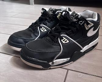 Sneaker Nike Air Flight 89 Black/ White-Taglia 40