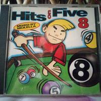 CD HITS ON FIVE 8 Mollella DJ 1994 Buone condizion