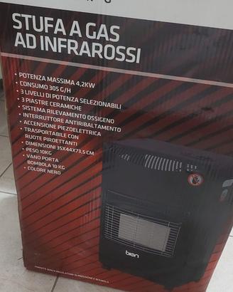 Stufa a Gas ad Infrarossi BION 4.2 kW