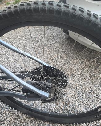 2 ruote complete rockrider con gomme michelin