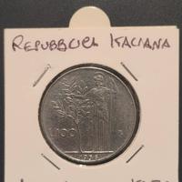 100 lire 1956