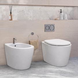 Set sanitari nuovo vaso + bidet + seduta 