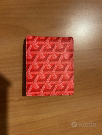 Portafoglio rosso goyard