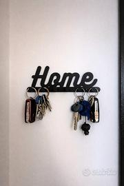 Portachiavi da parete “Home” – Bianco o Nero