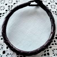 BRACCIALE IN CUOIO INTRECCIATO