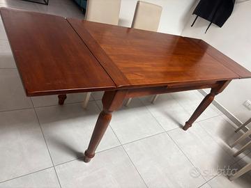 TAVOLO ARTE POVERA LEGNO MASSELLO