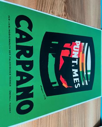 Stampa Poster Manifesti Vintage Carpano