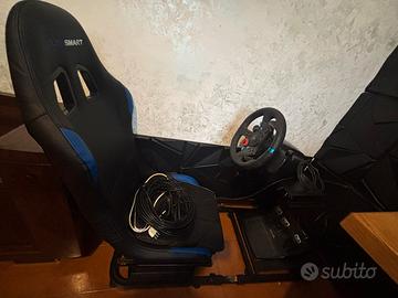 Simulatore Guida postazione Volante Pedali cambio