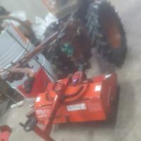 Motocoltivatore con trincia