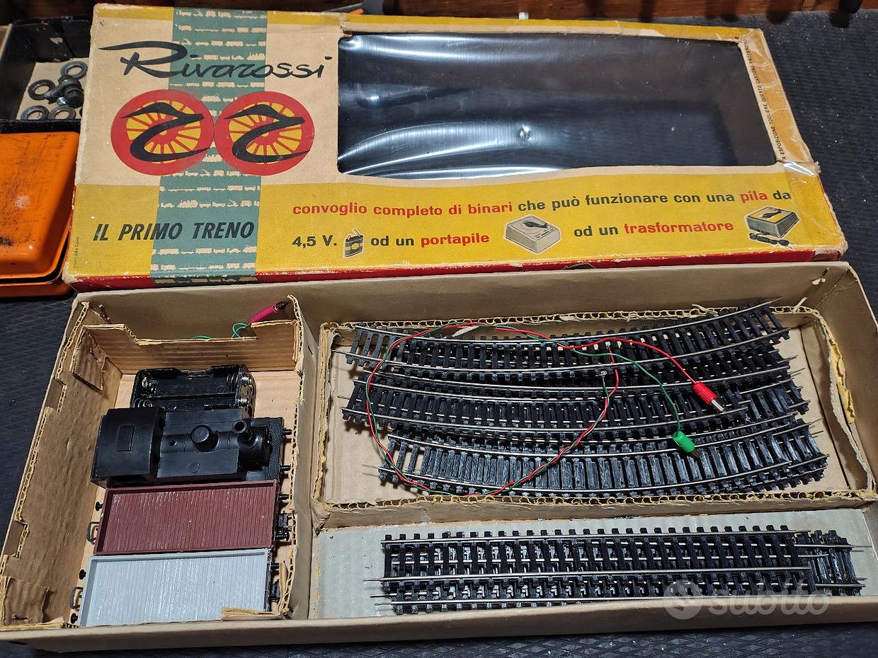 1963#vintage rivarossi il primo treno 40116 merci italiano nuovo in box #[co