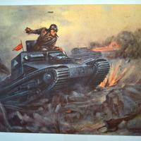 Cartolina 3° Reggimento Carrista del R.E.I. in AOI