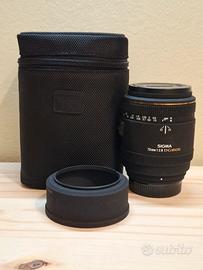 SIGMA 70mm f2.8 DG MACRO per Nikon