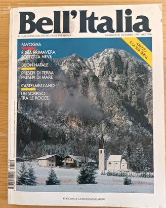Rivista Bell’Italia n.140 dicembre 1997 Favogna