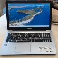 Notebook ASUS F556u i7 8Gb SSD da 500Gb