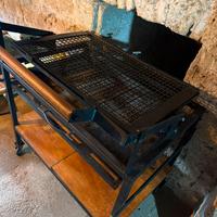 Barbecue griglia girevole