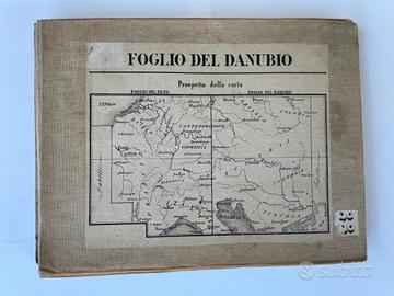 Carta Militare Statistica Europa Centrale- Danubio