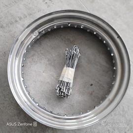 Cerchio e raggi Softail