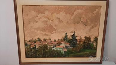 Quadro olio su tela