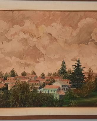 Quadro olio su tela