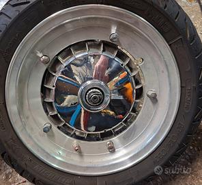 Tamburi cromati vespa px