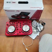 Pioneer DDJ-WeGO2 Rosso – Console DJ Compatta (Com