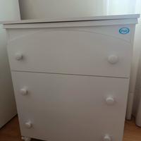 Fasciatoio Pali con vaschetta 