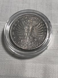 1 lira antica 1907 AG + 🎁