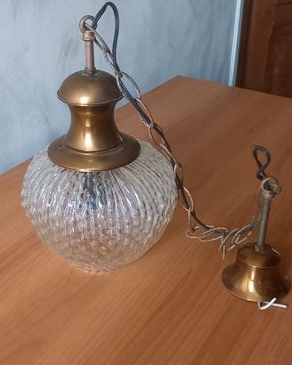 Lampadario a sospensione vintage