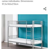 letto a  castello + 2 materassi  ( venduto) 