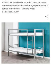 letto a  castello + 2 materassi  ( venduto) 