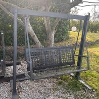 Dondolo in ferro battuto