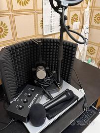 Attrezzatura per studio registrazione o privati