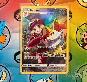 Carta Pokémon Braixen TG01/TG30
