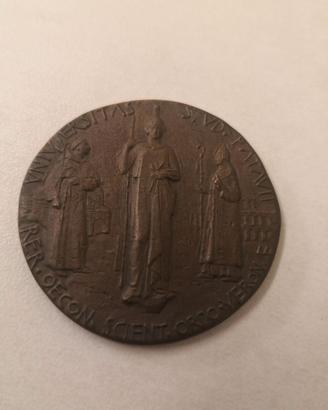 Numismatica medaglia in bronzo Università di PD/VR