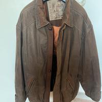 giacca uomo vintage conbipel taglia L vera pelle
