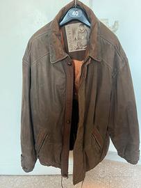 giacca uomo vintage conbipel taglia L vera pelle