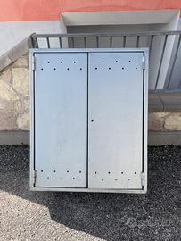 Cassetta in ferro zincato