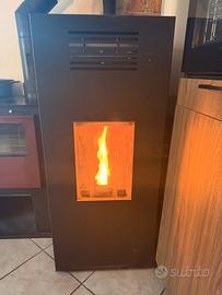 Termostufa caldaia a Pellet Montegrappa MW18 NoirM