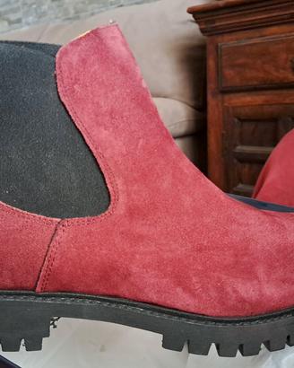 scarpe scamosciate