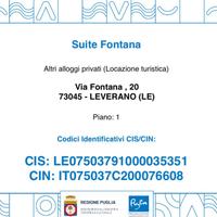 Casa Vacanza SUITE FONTANA, via Fontana 20