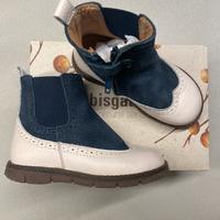 Bisgaard scarponcini panna/blu n.26