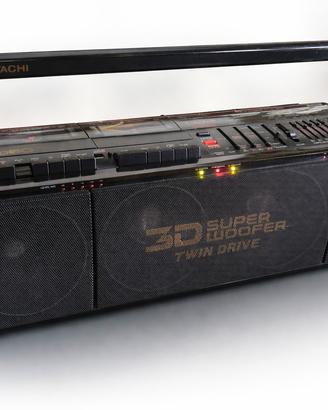 Radio registratore a doppia piastra Hitachi