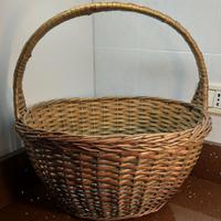 Cesta per raccolta castagne, funghi o legna