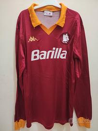 maglia as Roma 1985 Matchworn Boniek