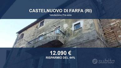 Immobile in asta di 46 m² a Castelnuovo di Farfa